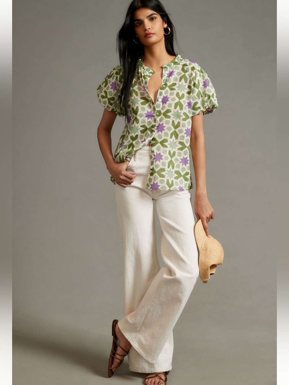 Banjanan Tammy Buttondown Blouse
